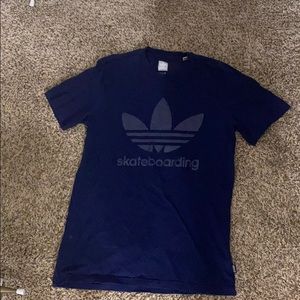 Navy blue adidas shirt